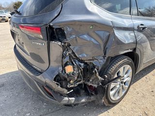 2022 Toyota Highlander Hybrid Limited - Primary Damage Straight On Image